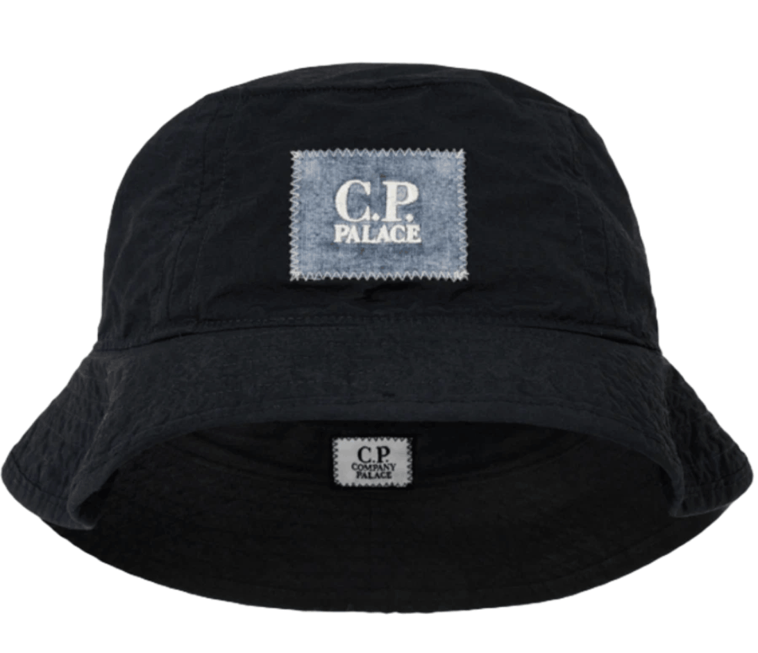 Palace x C.P. Company Goggle Bucket Hat Navy - 25SS