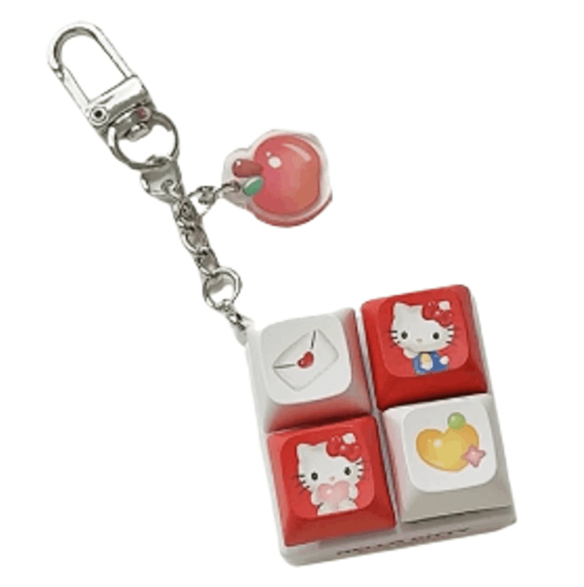 Sanrio Hello Kitty x 7-Eleven Square Keyring Keycap