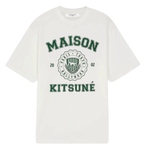 Maison Kitsune Varsity Comfort T-Shirt Off White