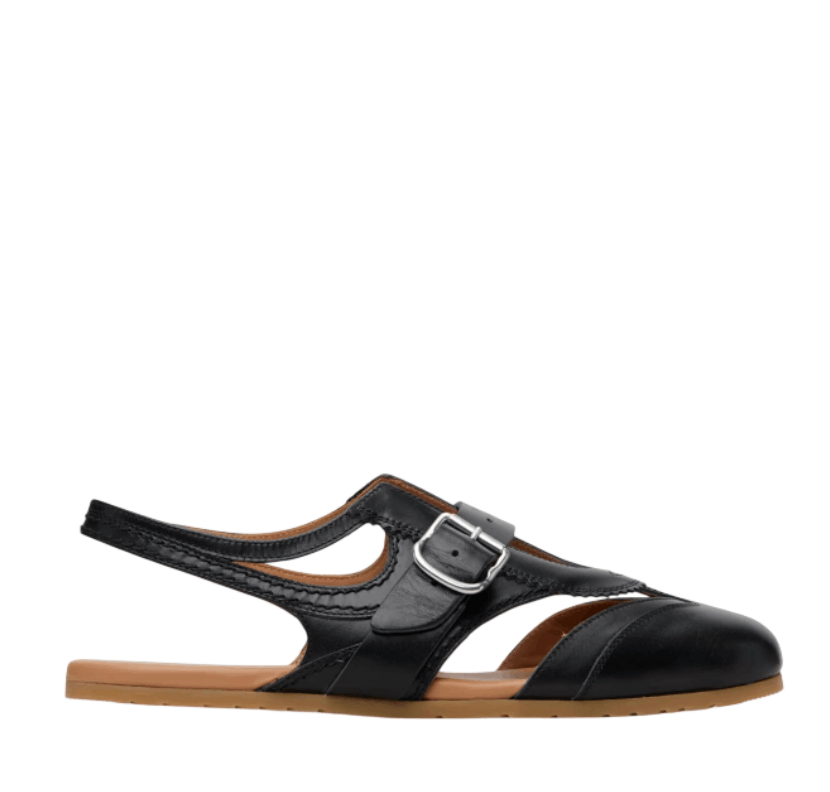 Dries Van Noten Leather cut-out sandals 