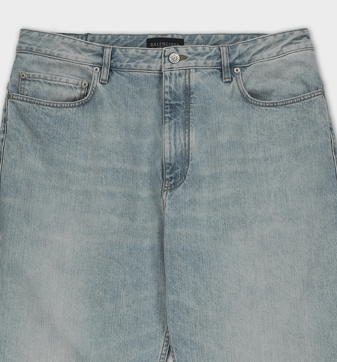 Balenciaga logo-patch Jeans 