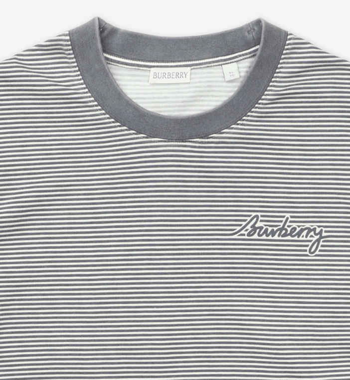 Maglietta Burberry Burberry Cotton Striped T-Shirt