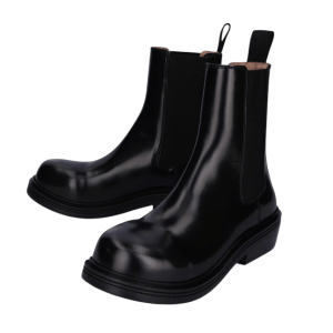 Fireman brushed leather chelsea boots