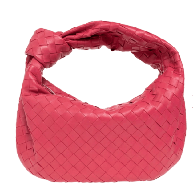Bottega Veneta Leather Jodie Bag Cranberry