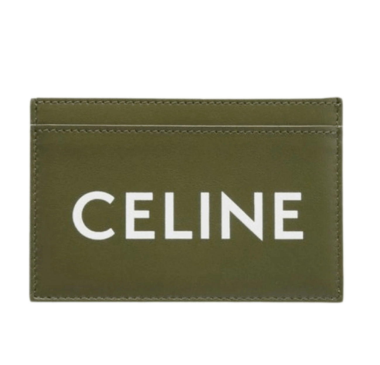 Celine Card Holder Dark Olive