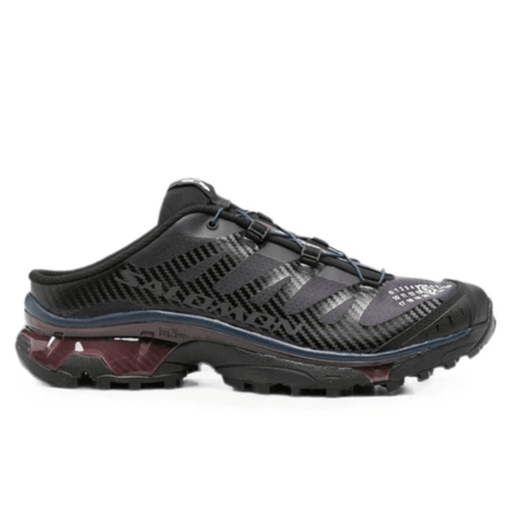 MM6 Maison Margiela x Salomon XT 4 Mule Black Hunkle Berry 