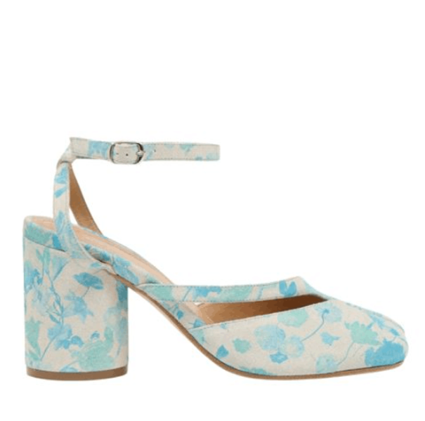 Designer White Tabi Sandal Pump
