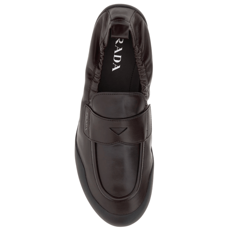 Dark brown leather Speedrock loafers 