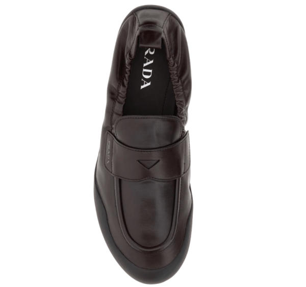 Dark brown leather Speedrock loafers 