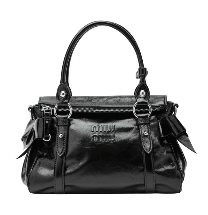 Miu Miu Logo-embossed Tote Bag