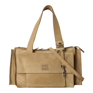 Utilitaire Suede Shoulder Bag 