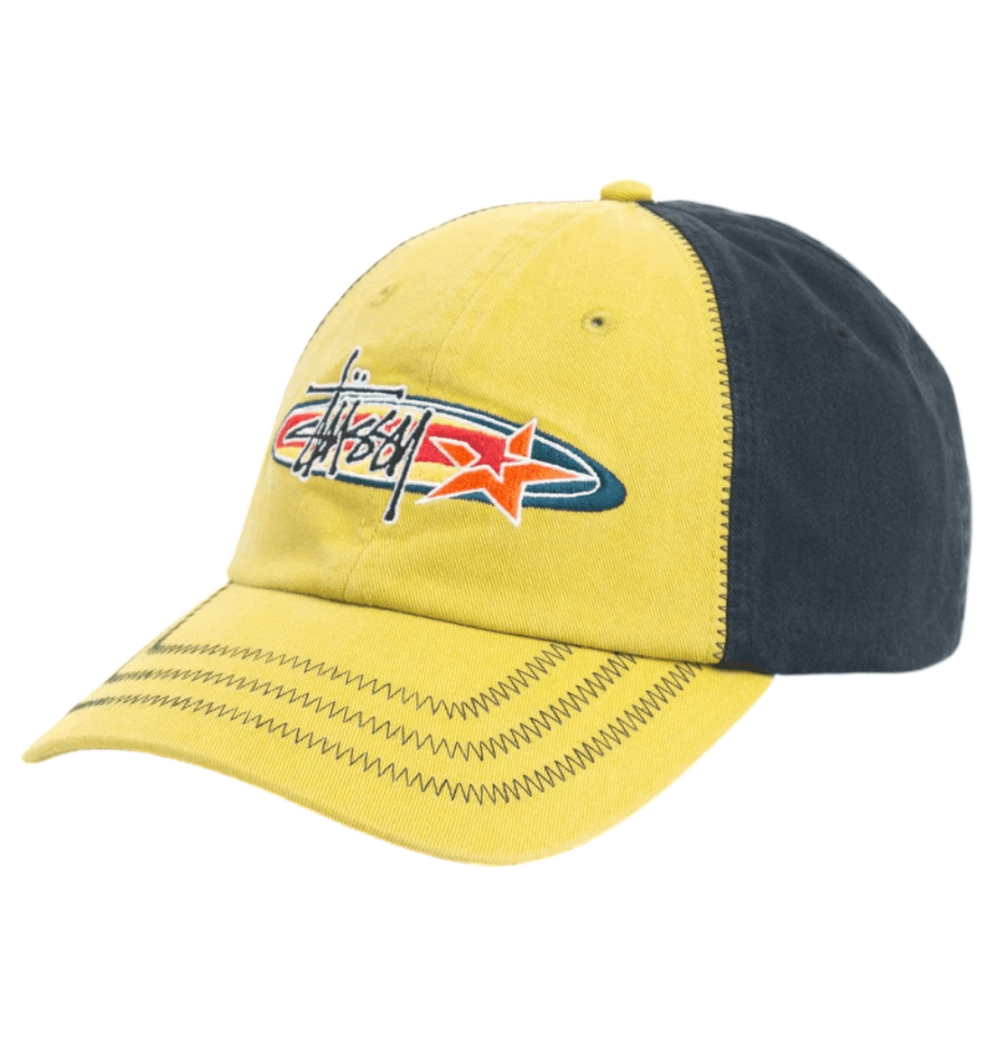 Stussy Oval Star Cap Lime