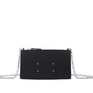 Maison Margiela Four Stitches Chain Wallet Black