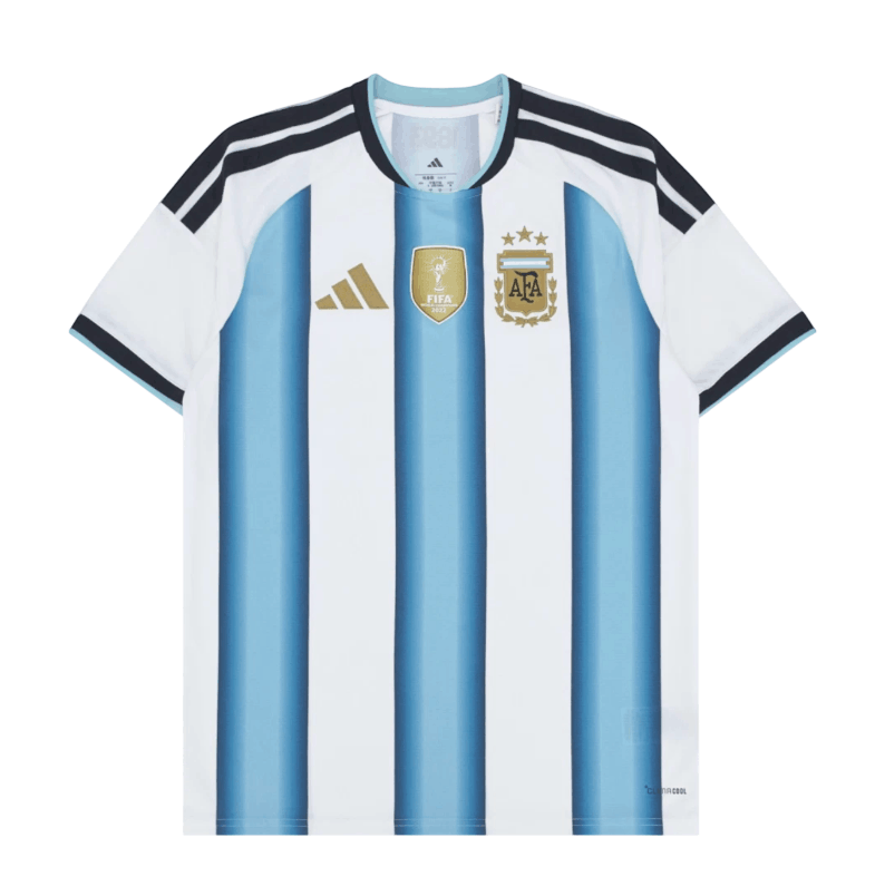 Adidas Argentina 2026 Home Jersey White Icey Blue - KR Sizing (Non Marking Ver.)