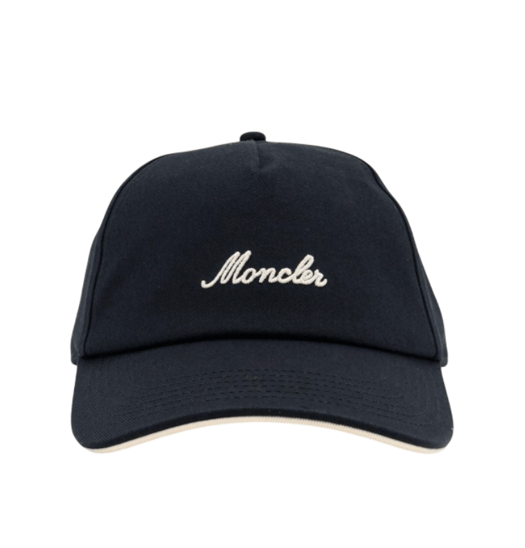  Logo cotton baseball cap - NAVY