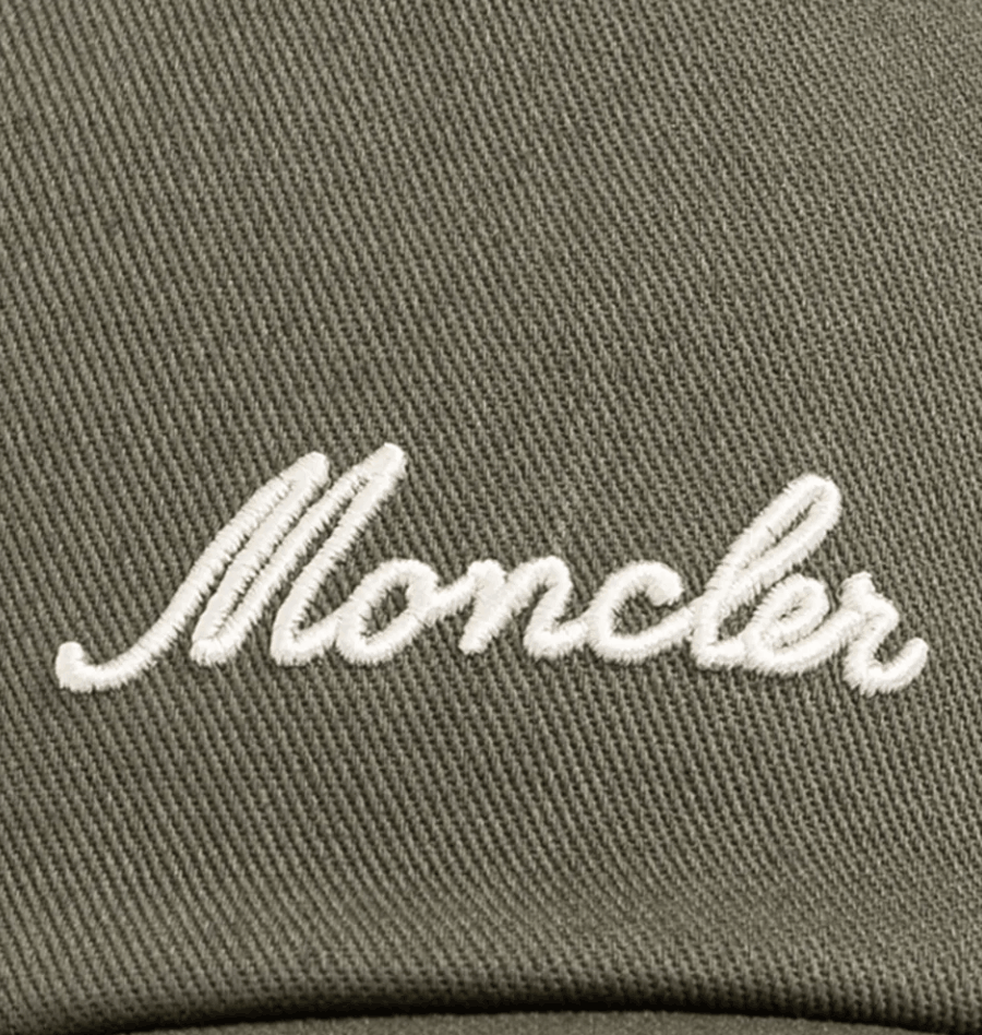 Logo cotton baseball cap - KHAKI