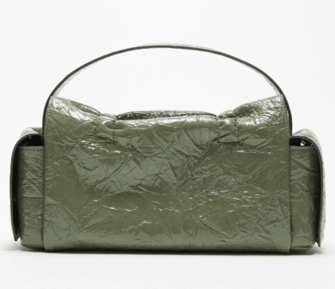 Multipocket shoulder bag - Wheat green