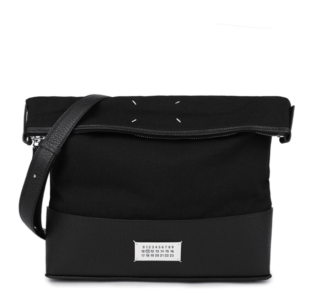 Maison Margiela 5AC Medium Hobo Bag Mud Black