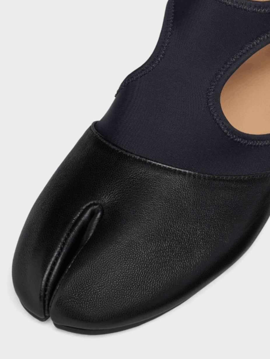 Maison Margiela Tabi Jazz Slipper Black