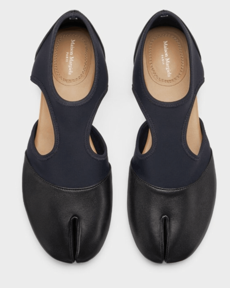 Maison Margiela Tabi Jazz Slipper Black