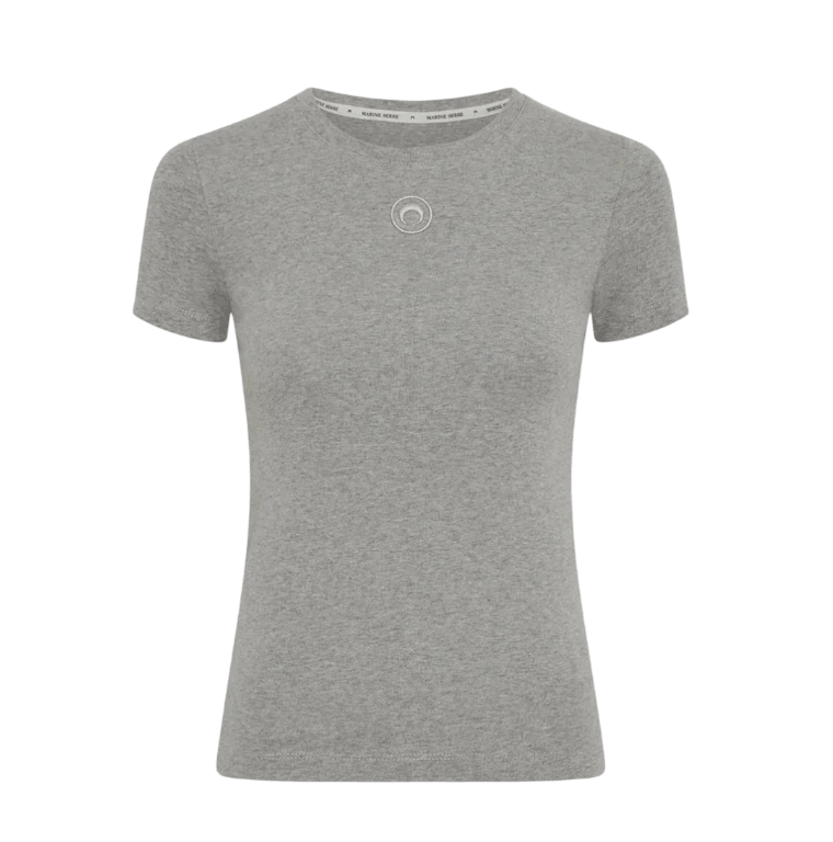 MOON LOGO JERSEY BABY FIT T-SHIRT GR50 GREY