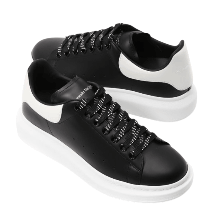 Alexander McQueen Oversized Sneakers Black White