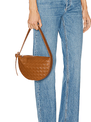 Bottega Veneta Mini Sunrise Cognac