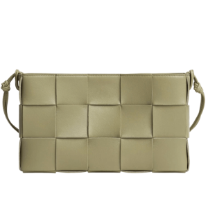 Bottega Veneta Cassette Pouch On Strap Travertine