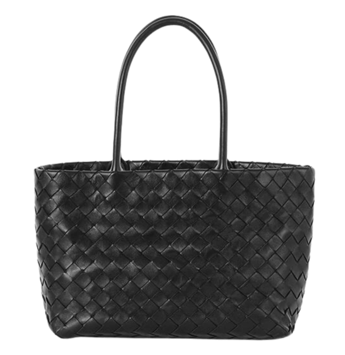 Bottega Veneta Intrecciato Tote Bag Black