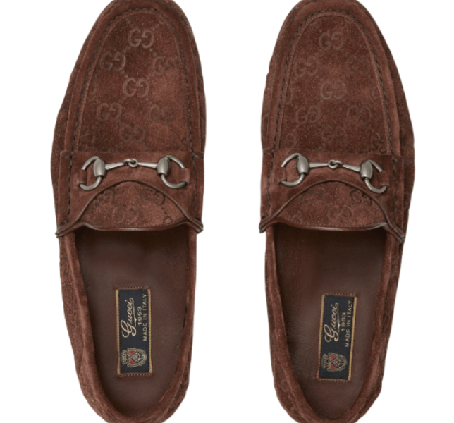 Gucci Horsebit 1953 Loafer Dark Brown Suede