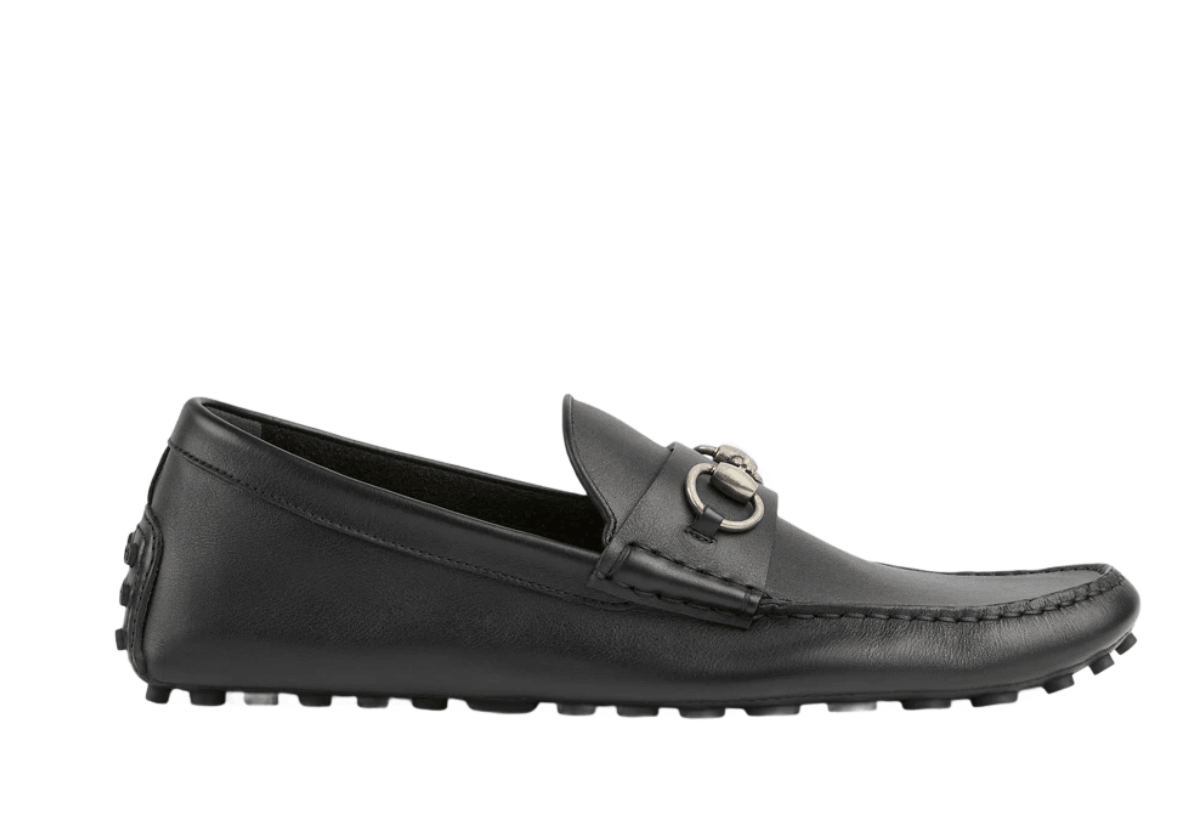 Gucci Driver with Horsebit Black Leather