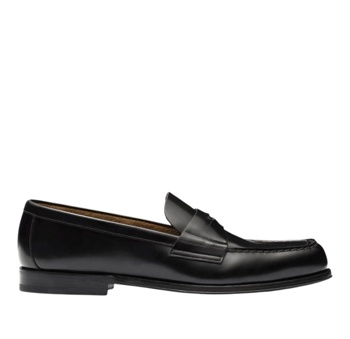 Prada Brushed Leather Loafers Black 2DB201-055-F0002