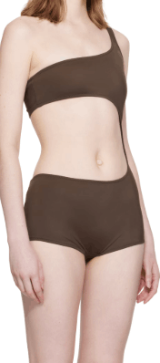 Swimsuit Flann  - Brown