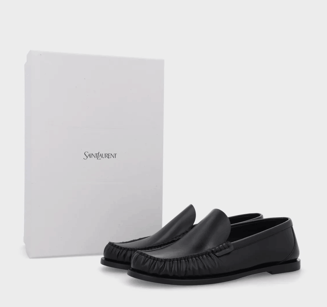 (W) Saint Laurent Laurent loafers  