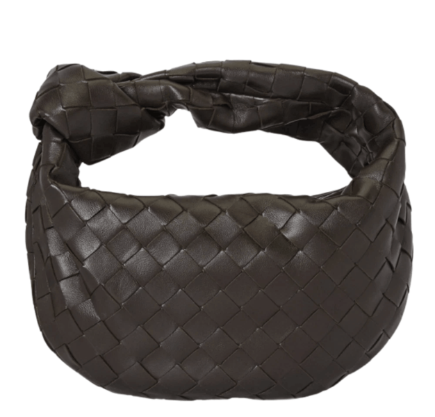 Bottega Veneta Mini Leather Jodie Fondant