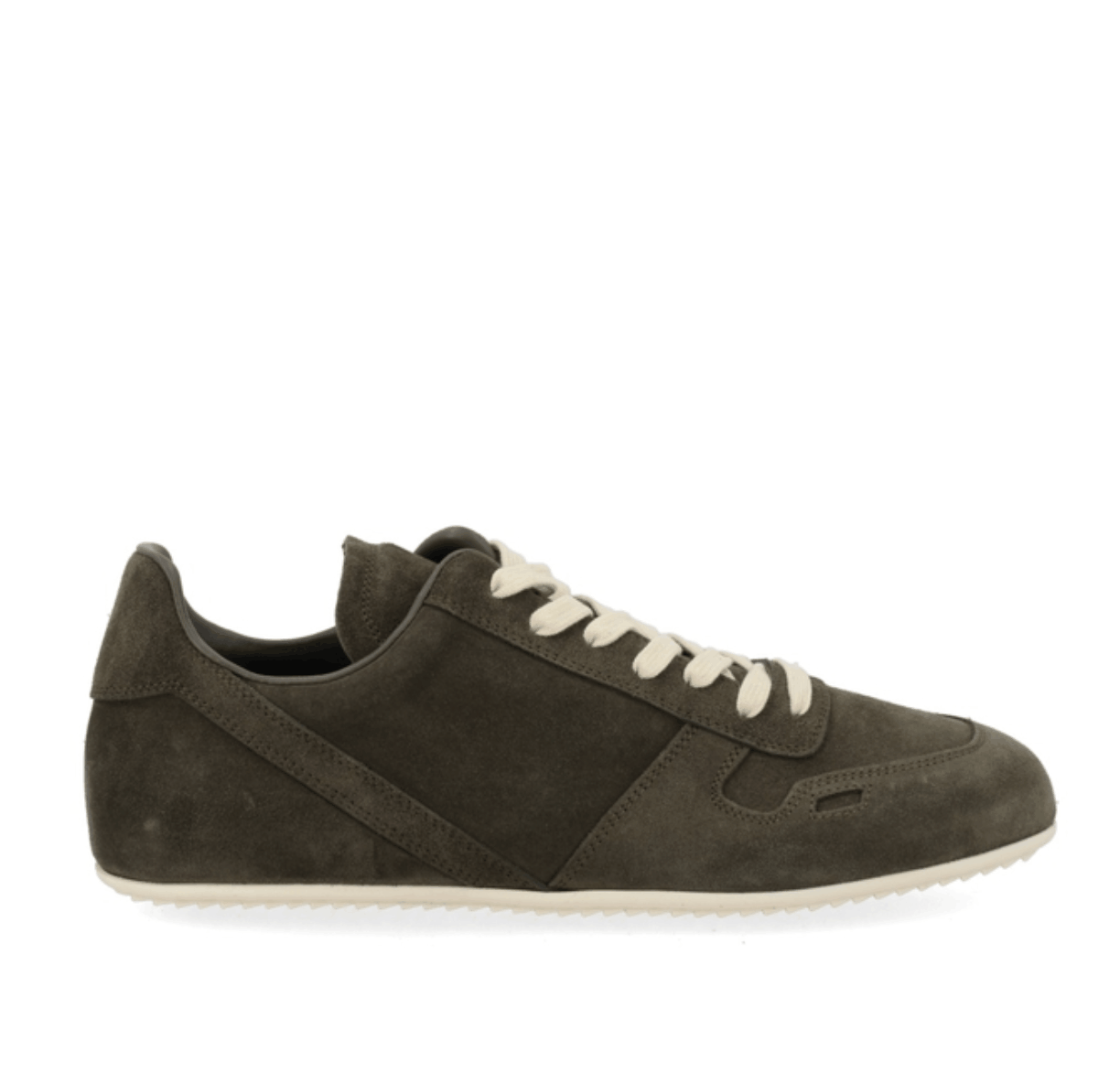 Rick Owens Lace-Up Calf Leather Sneakers 