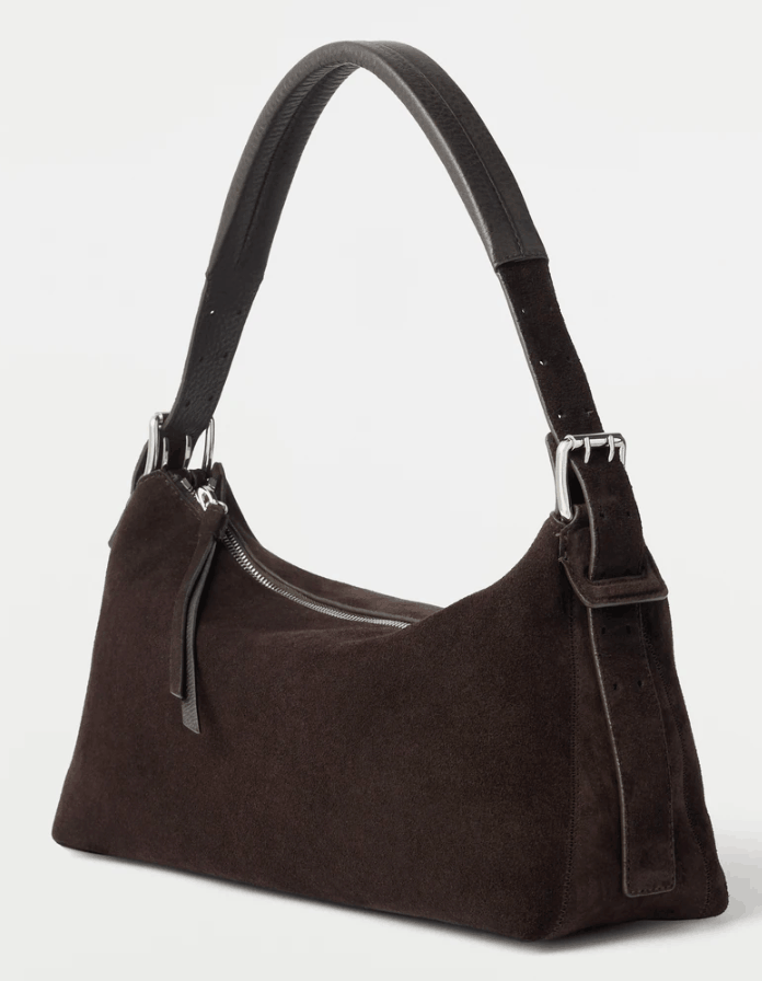 BELTED BAGUETTE BAG