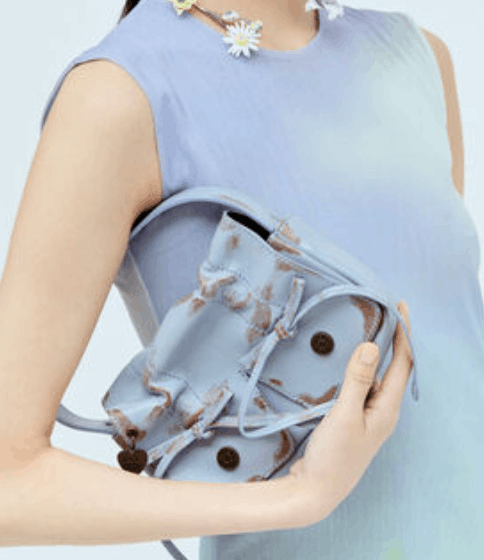 Acne Studios Multipocket Micro Bag Lilac Brown