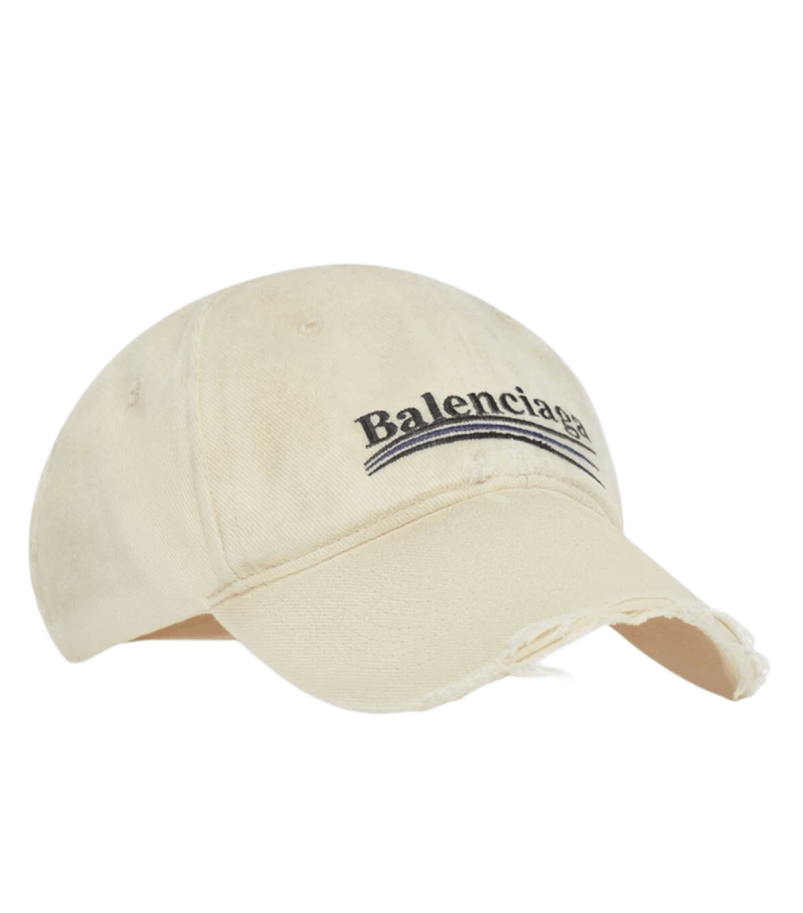 Balenciaga Political Campaign Destroyed Cap Beige