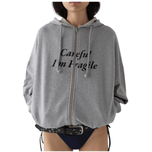 GIMAGUAS - CAREFUL SWEATSHIRT GREY