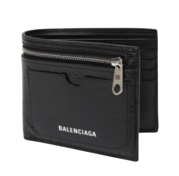Balenciaga Superbusy Wallet In Black 