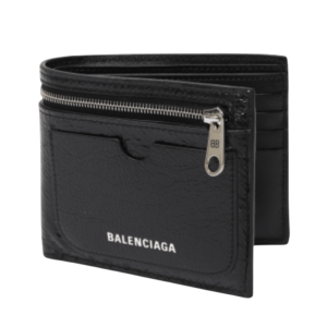 Balenciaga Superbusy Wallet In Black 