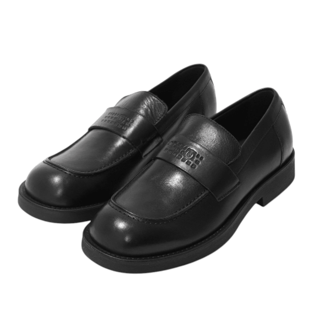 MM6 Maison Margiela Leather Loafer Black SH1WR0006 P7431 T8013