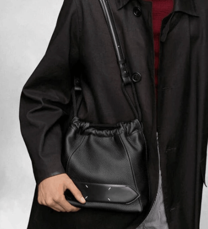 Soft 5AC drawstring small Black