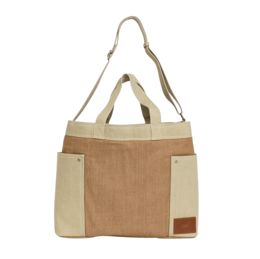A.P.C. Jardin logo-patch Tote Bag