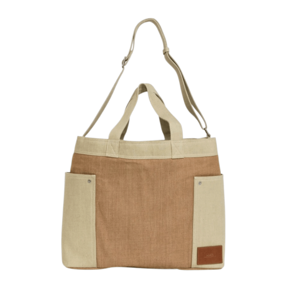 A.P.C. Jardin logo-patch Tote Bag