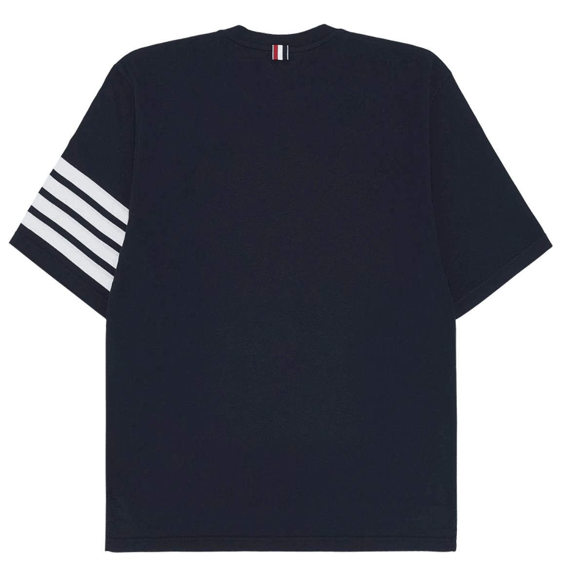 Thom Browne Short Sleeve T-Shirt Navy