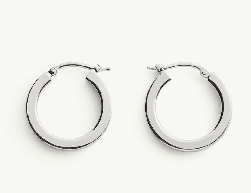 Numeric hoop earrings Numeric hoop earrings