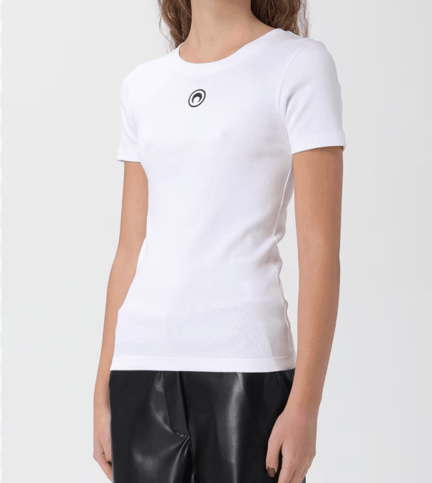 Marine Serre T-shirt woman - White
