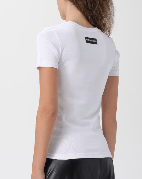 Marine Serre T-shirt woman - White
